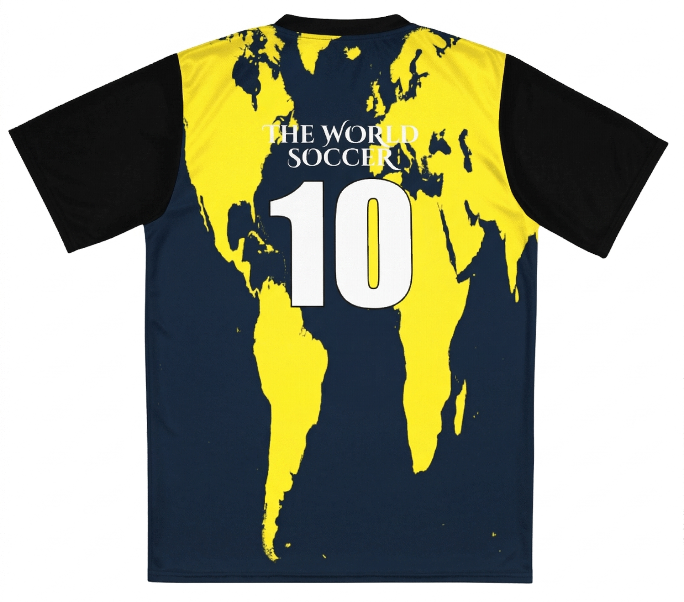 Jersey back view with #10